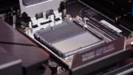 The AMD AM5 socket (Image via The Provoked Prawn/YouTube)